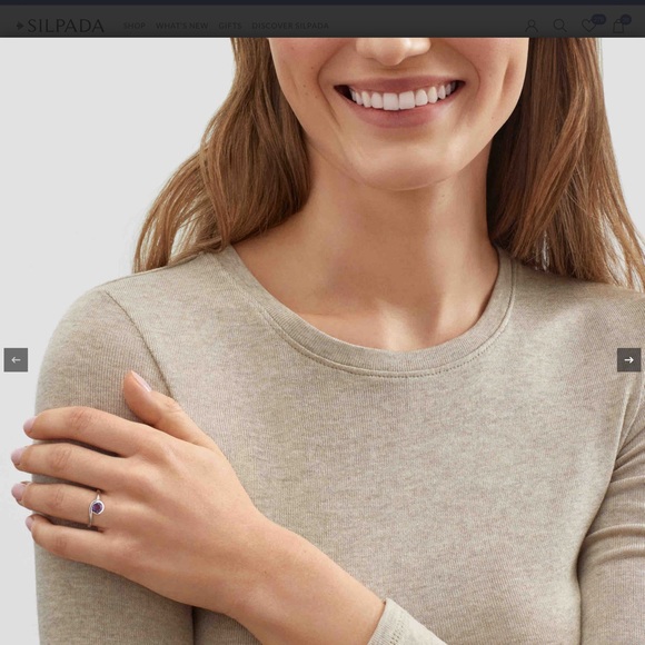 Another trip around the Sun Amethyst size 8 - Picture 4 of 5